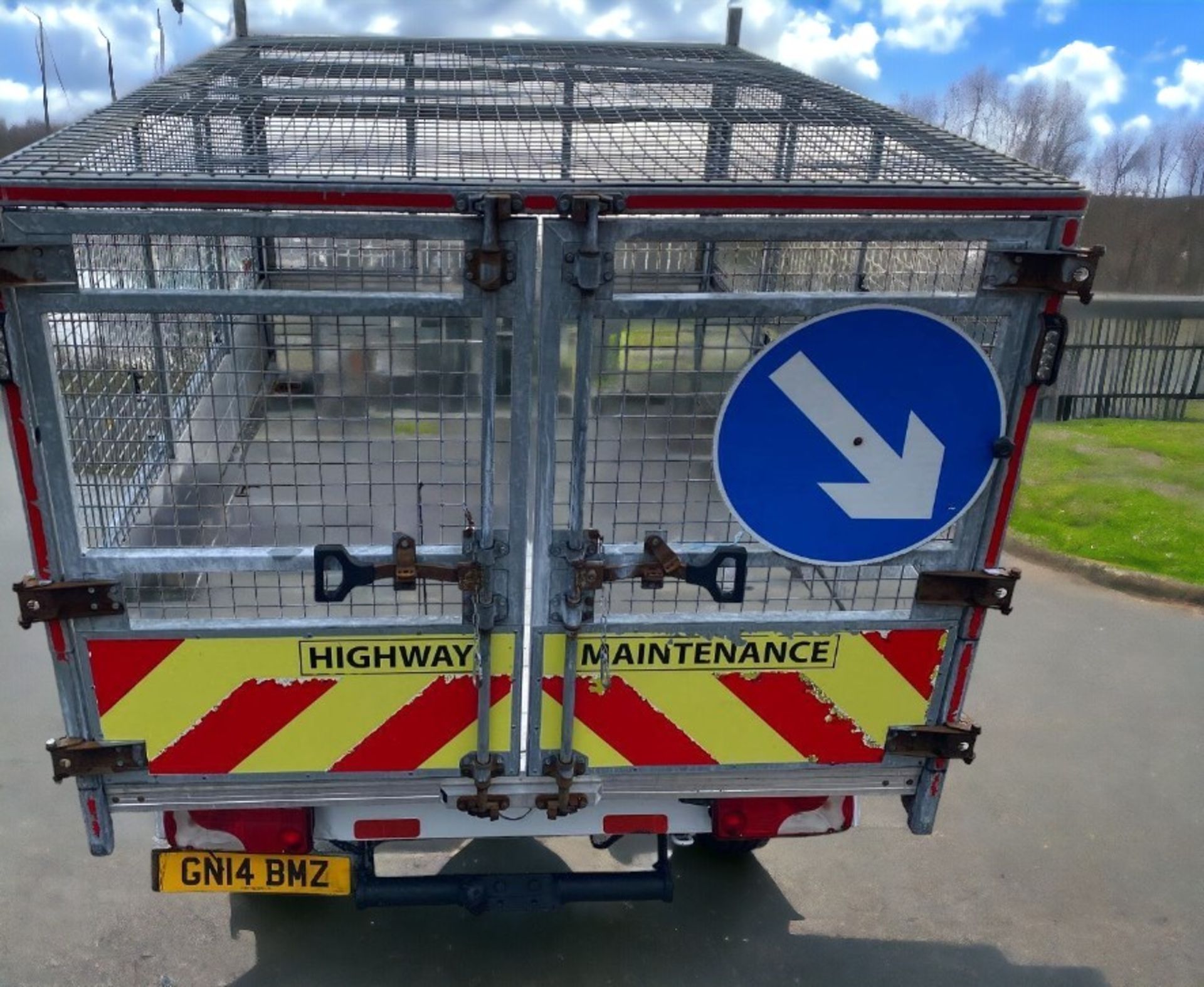 2014 MERCEDES-BENZ SPRINTER 313 TWIN TURBO ALUMINIUM CAGE 10FT TIPPER TRUCK - Image 6 of 12