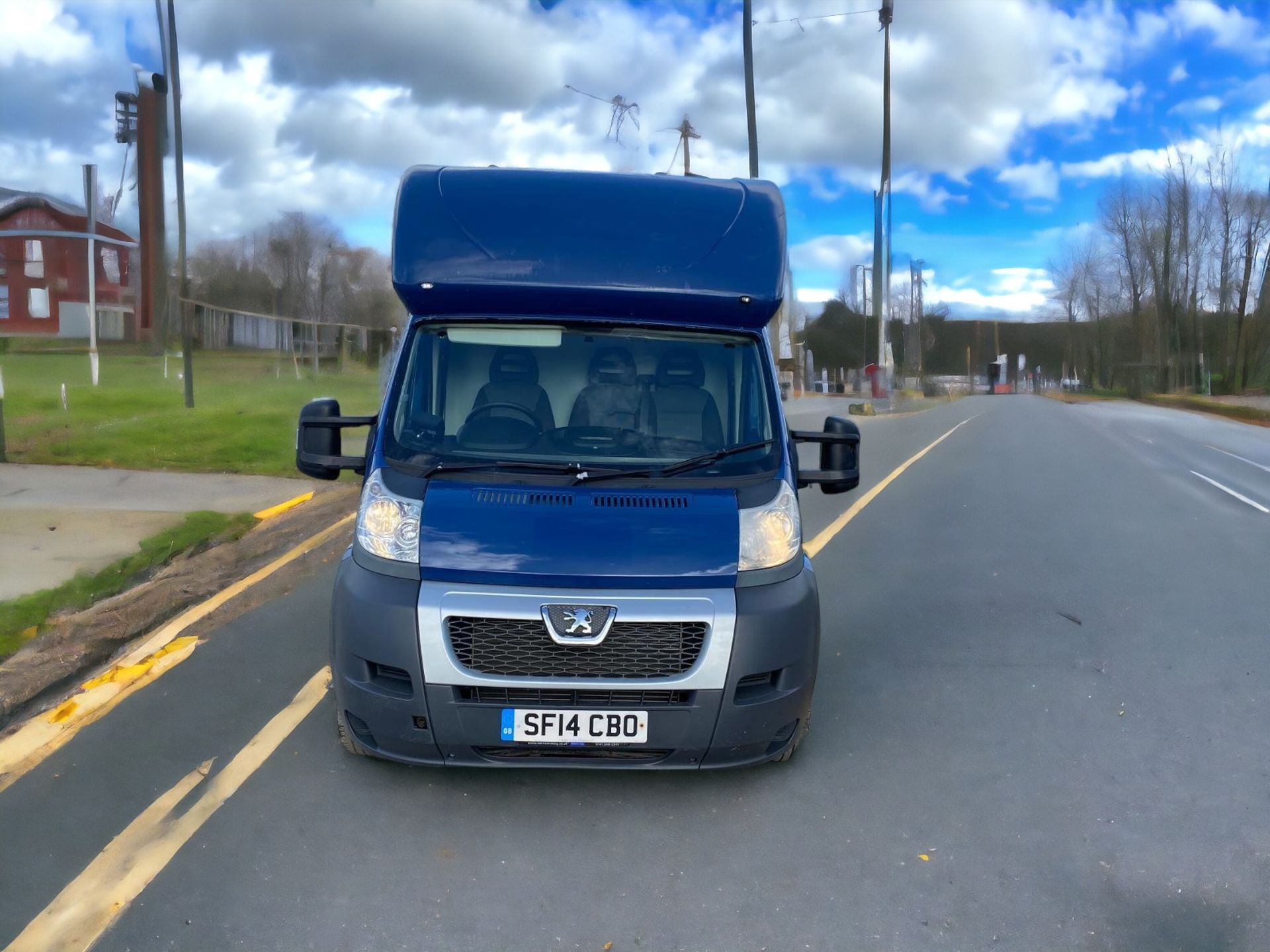 2014 PEUGEOT BOXER 2.2 DROPWELL MAXI LOLOADER LUTON >>--NO VAT ON HAMMER--<< - Image 3 of 14