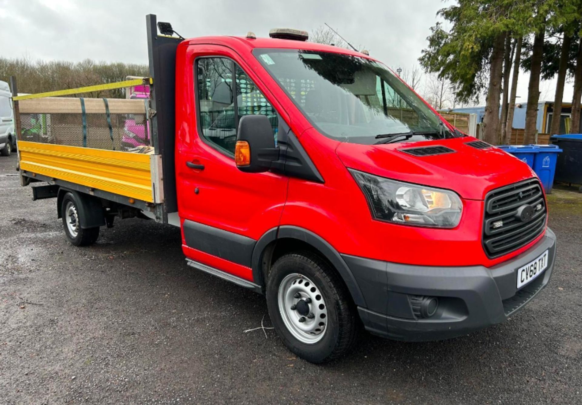 >>>SPECIAL CLEARANCE<<< 2018 FORD TRANSIT T350 LWB DROP SIDER: FLEET-DRIVEN, 104K MILES - Image 2 of 12
