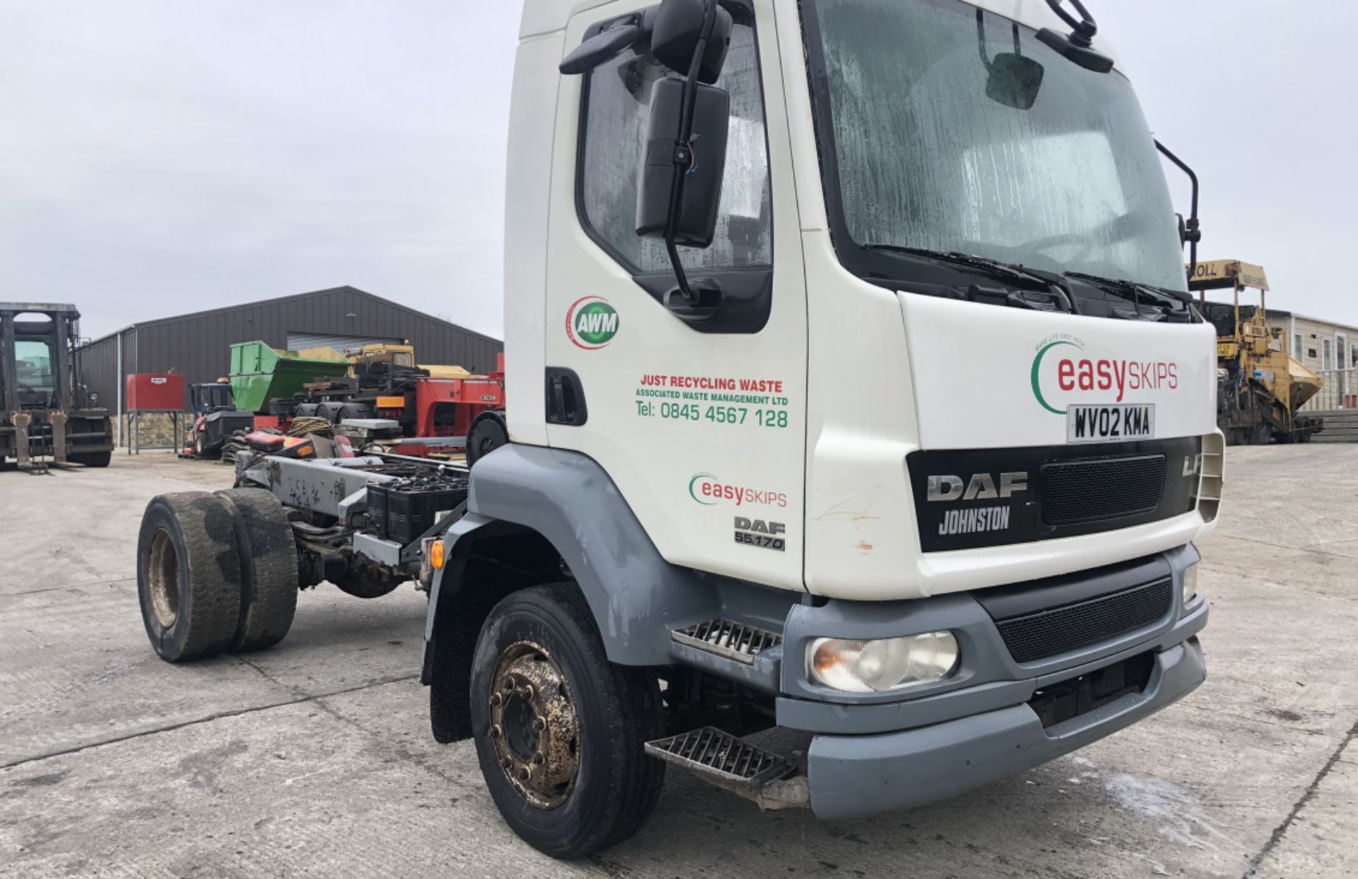 DAF 55/170 CAB AND CHASSIS LHD