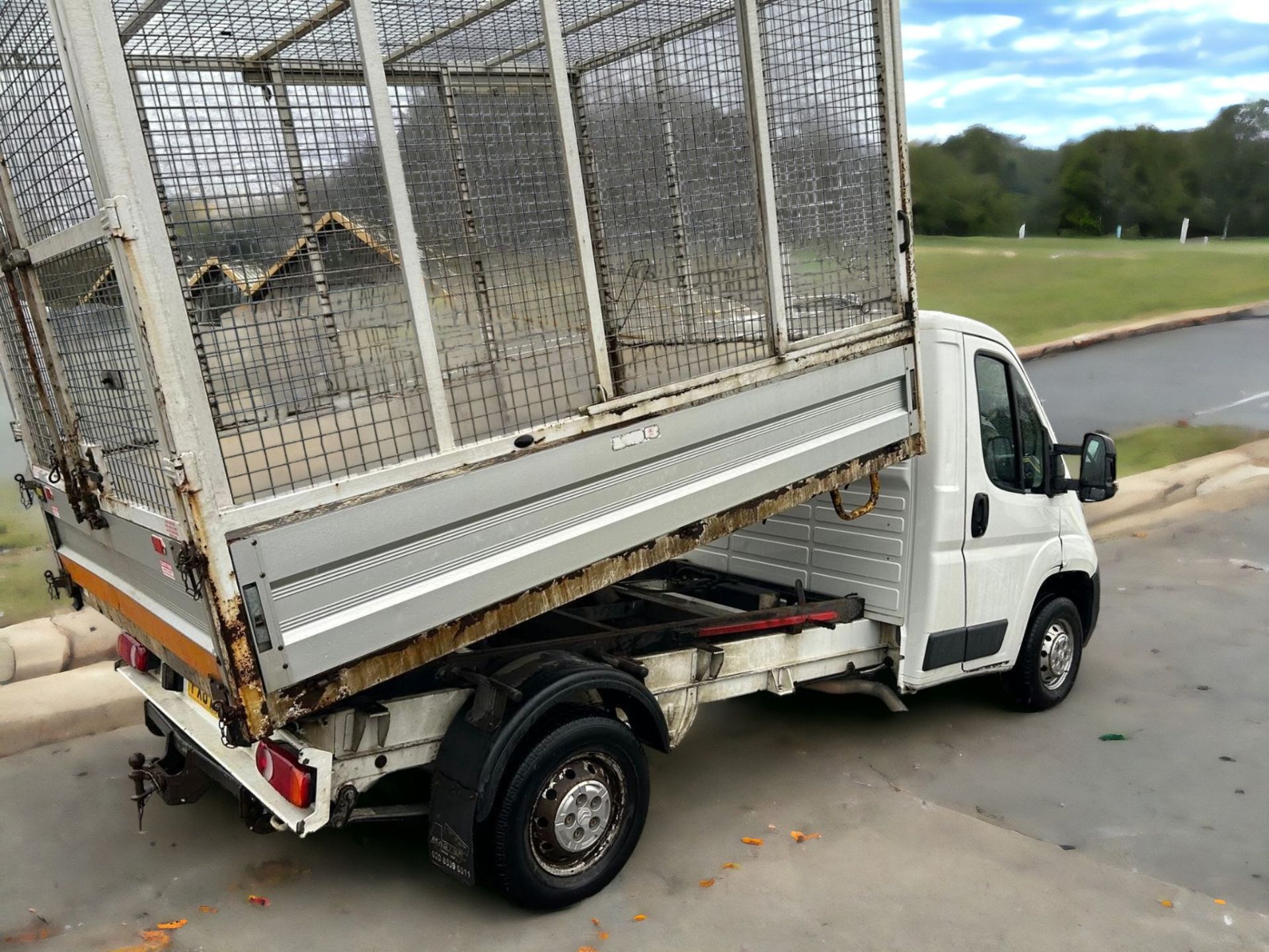2017-67 REG CITROEN RELAY CAGE TIPPER MWB - HPI CLEAR - READY TO GO! - Image 6 of 11