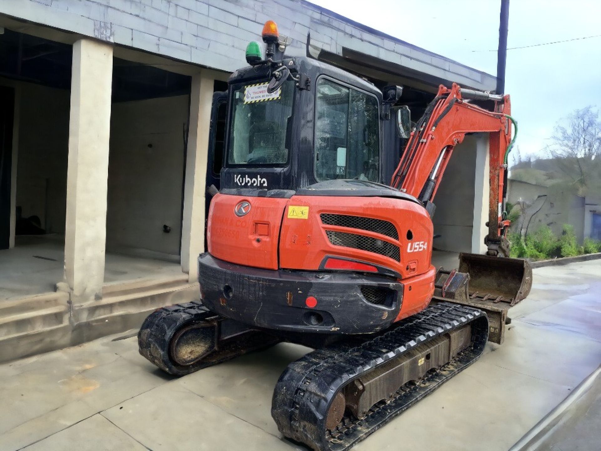 2015 KUBOTA U55-4 MINI EXCAVATOR - Image 5 of 12