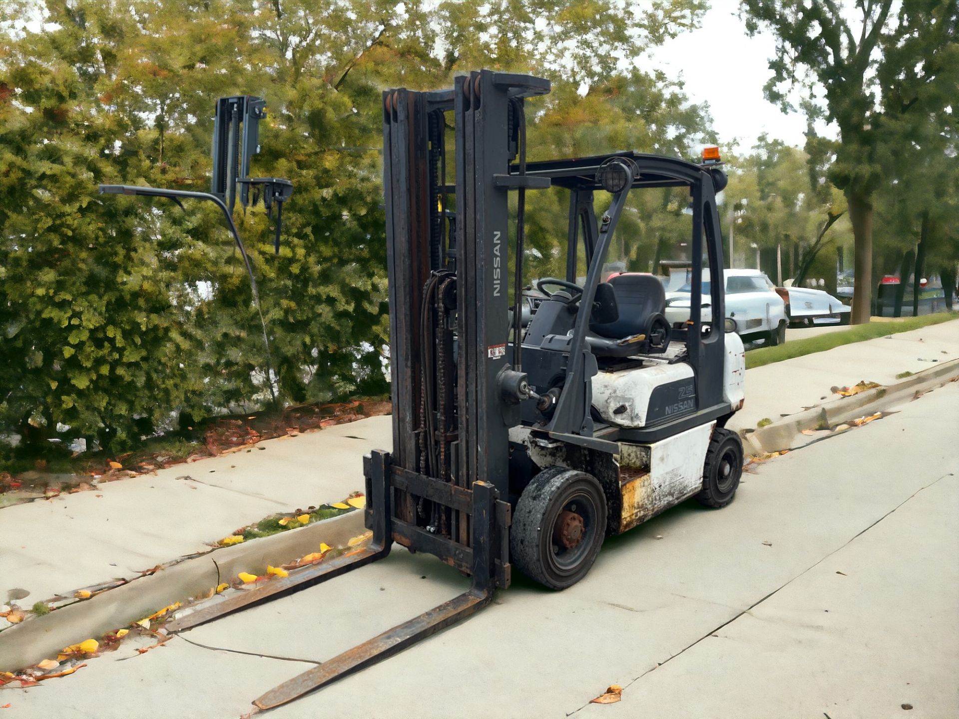 NISSAN LPG FORKLIFT - MODEL U1D2A25LQ (2010) - Image 2 of 8