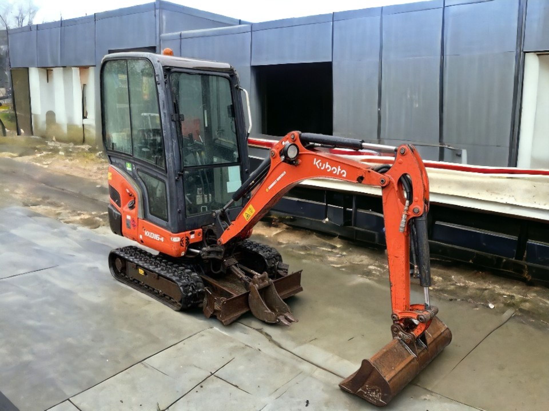 2014 KUBOTA KX016-4 MINI EXCAVATOR