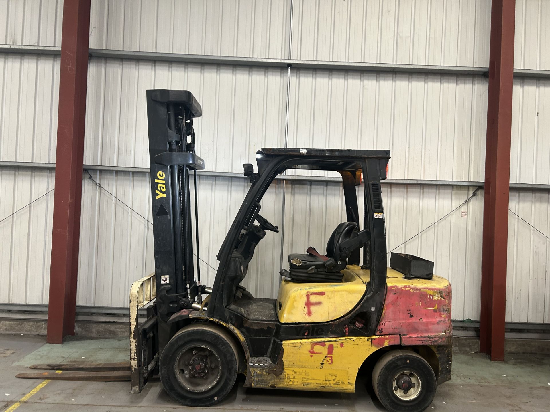 >>>SPECIAL CLEARANCE<<< DIESEL FORKLIFTS YALE GDP35VX - Image 6 of 6