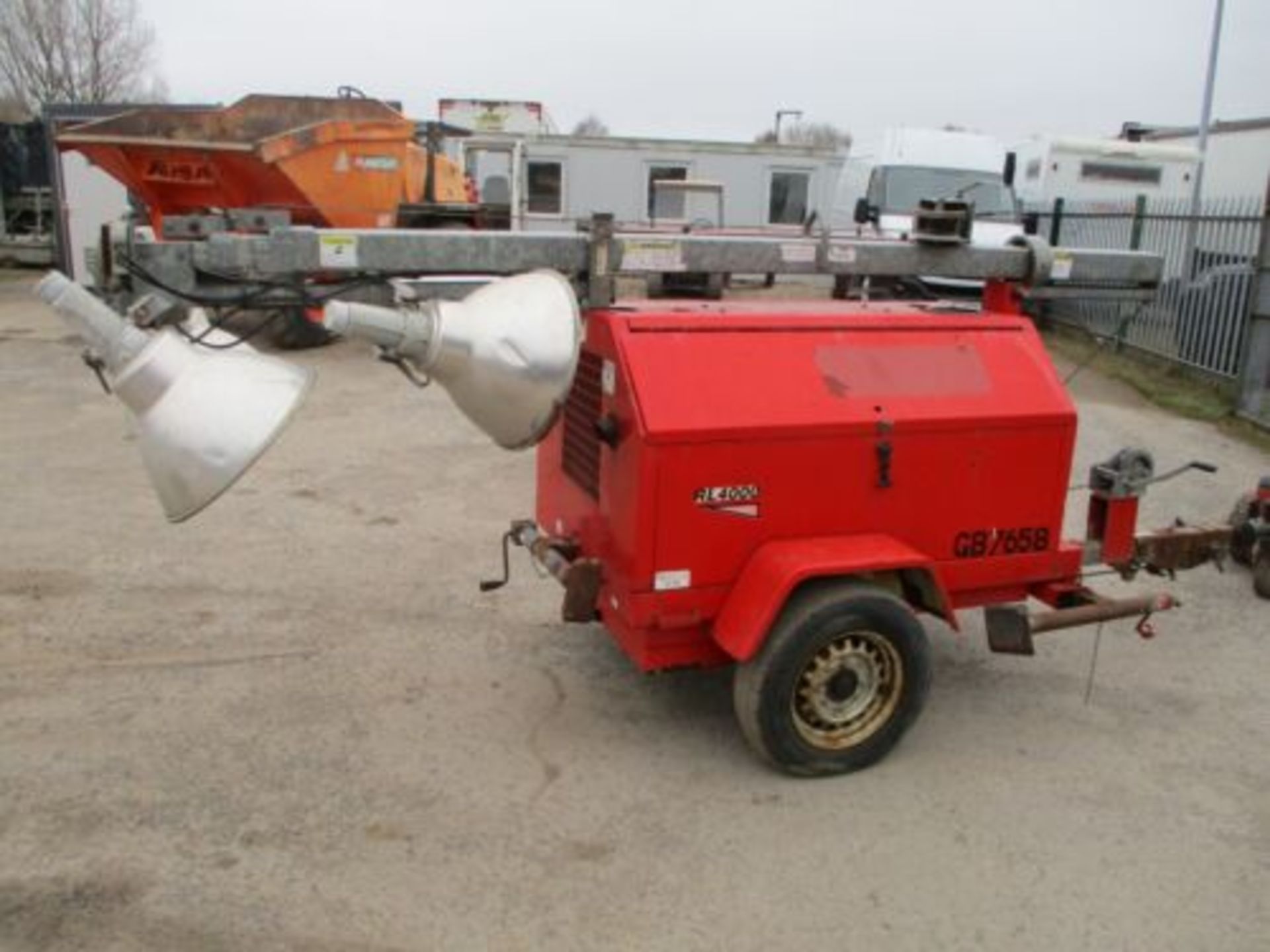 TEREX TOWER LIGHT LIGHTING TOWER DIESEL TOWABLE KUBOTA ENGINE - Bild 7 aus 8