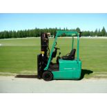 MITSUBISHI ELECTRIC 3-WHEEL FORKLIFT - FB15KRT-PAC (2009) **(INCLUDES CHARGER)**