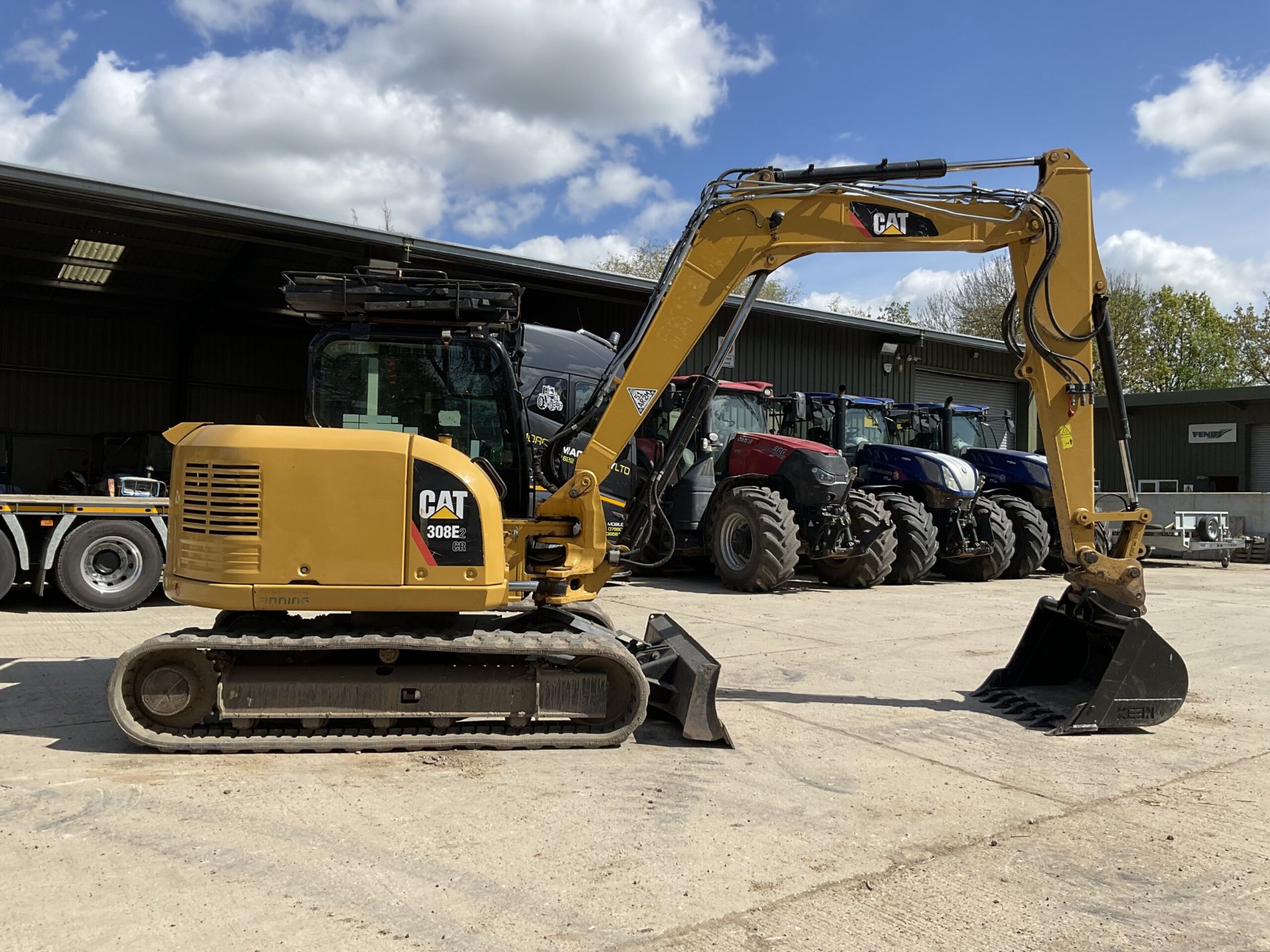 2017 CAT 308E2 CR COMPACT RADIUS EXCAVATOR - Bild 5 aus 10