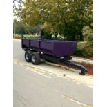 HEAVY-DUTY 8 TON TRAILER FOR ALL YOUR TRANSPORT NEEDS