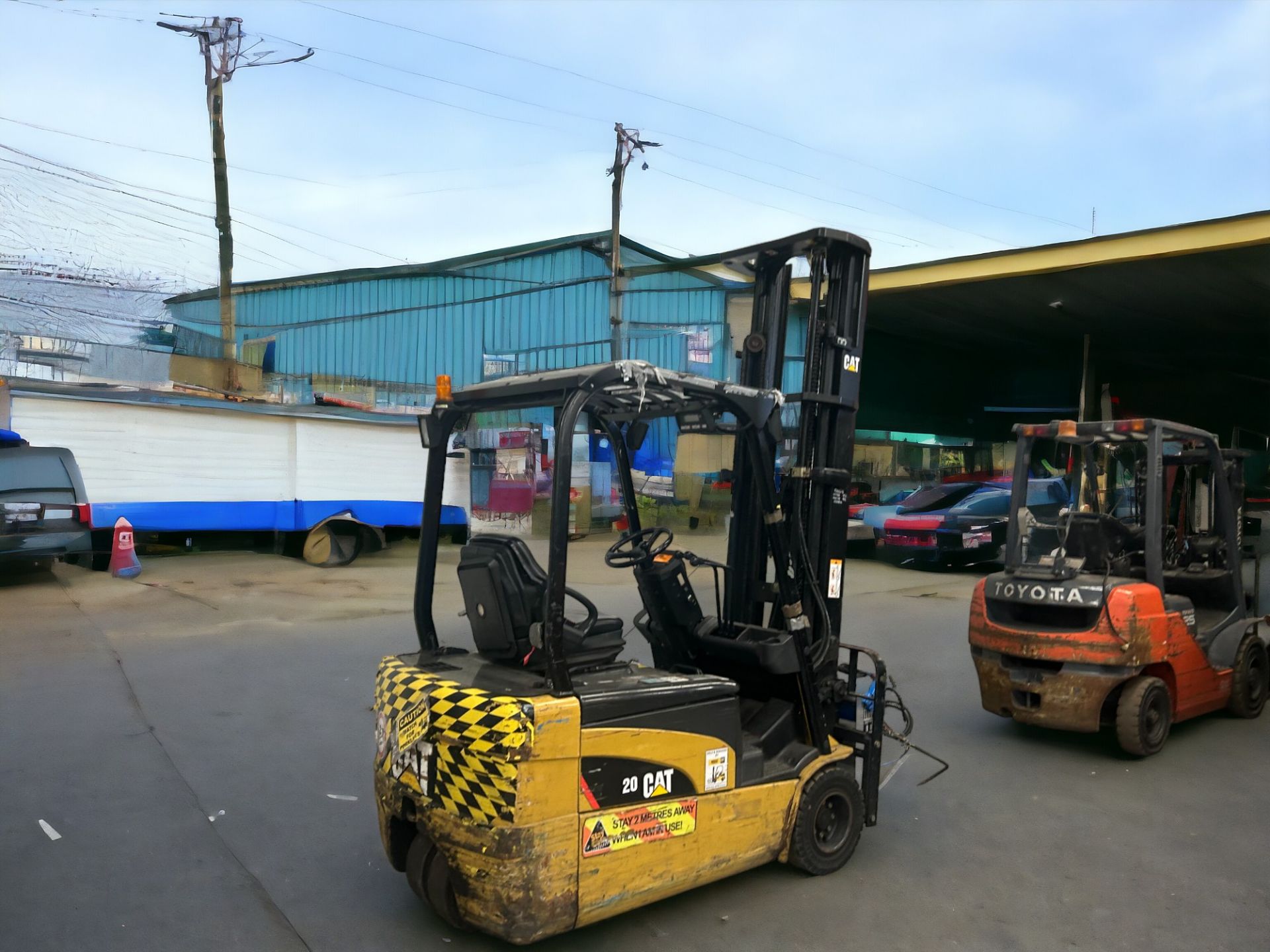 CAT EP20NT-48E ELECTRIC FORKLIFT - EFFICIENT MATERIAL HANDLING SOLUTION **(INCLUDES CHARGER)** - Bild 6 aus 6