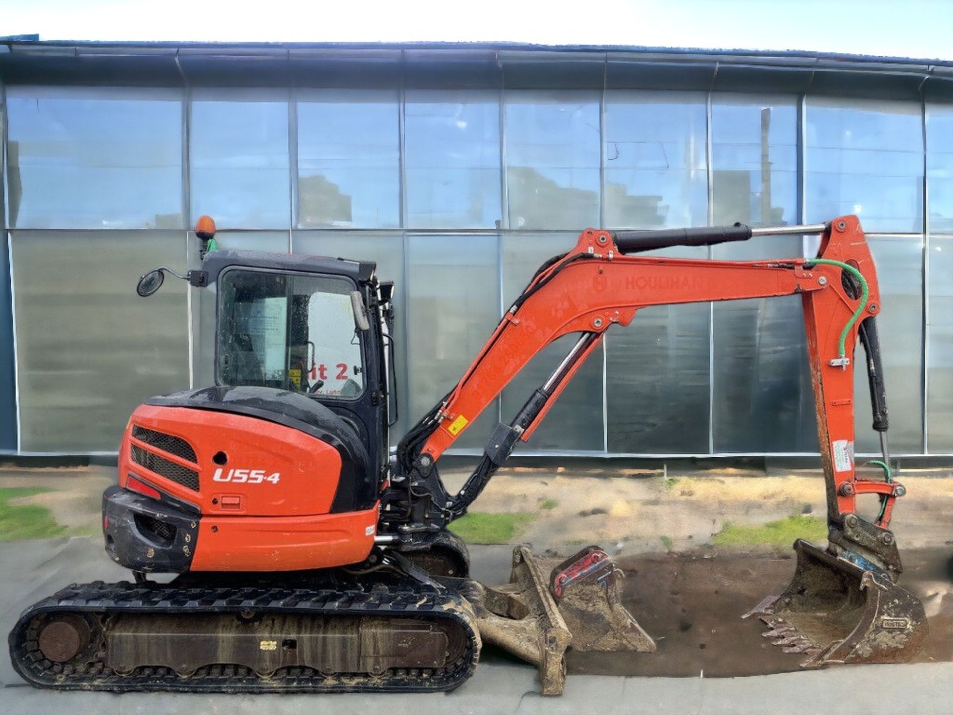 2015 KUBOTA U55-4 MINI EXCAVATOR - Image 3 of 12