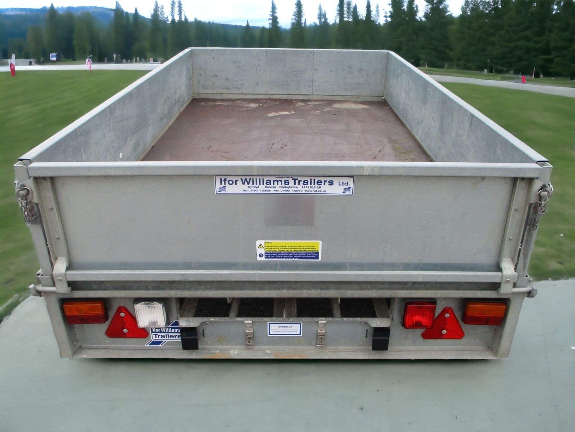 2700KG CAPACITY IFOR WILLIAMS LM85G TRAILER - Image 4 of 7