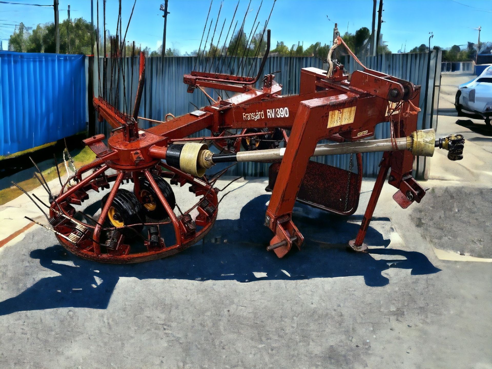 FRANSGARD RV390 HAY TURNER RAKE - EFFICIENT HAY HANDLING SOLUTION - Image 6 of 6