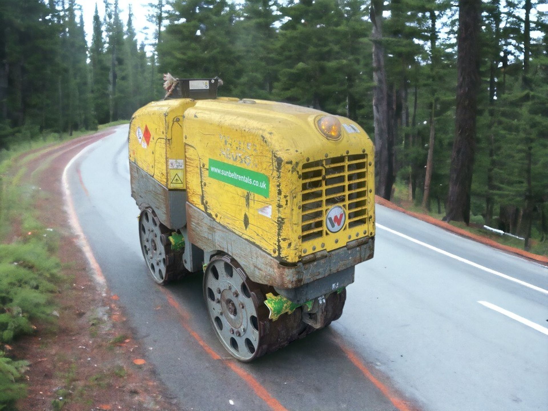 2015 WACKER NEUSON RT TRENCH ROLLER - Image 3 of 7