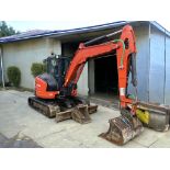 2015 KUBOTA U55-4 MINI EXCAVATOR