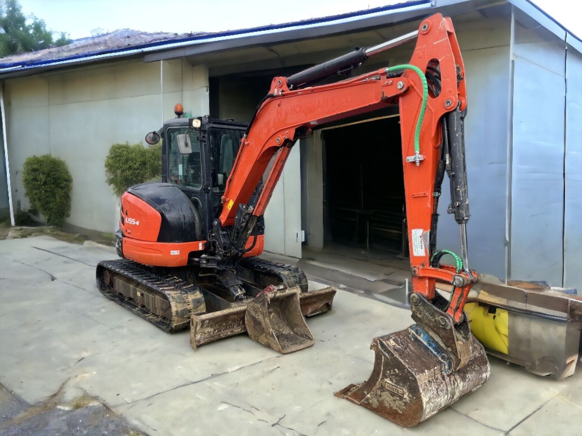 2015 KUBOTA U55-4 MINI EXCAVATOR