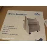 20 X KIDS WHITE BOOKSHELF SET FLATPACKED