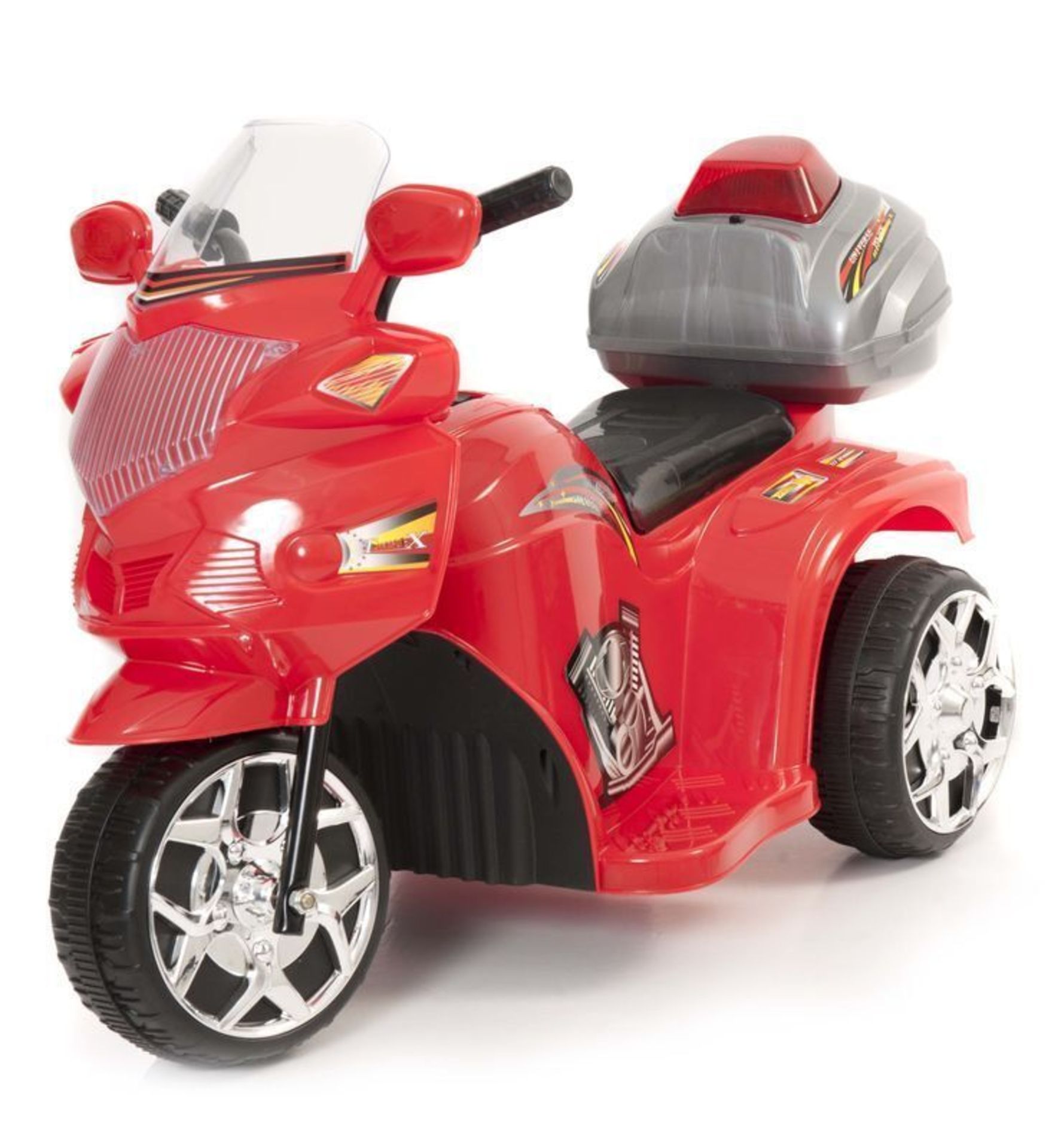 20 X 6V ELECTRIC RED POLICE-THEMED KIDS RIDEON TRIKES - BARGAIN! ** BRAND NEW **
