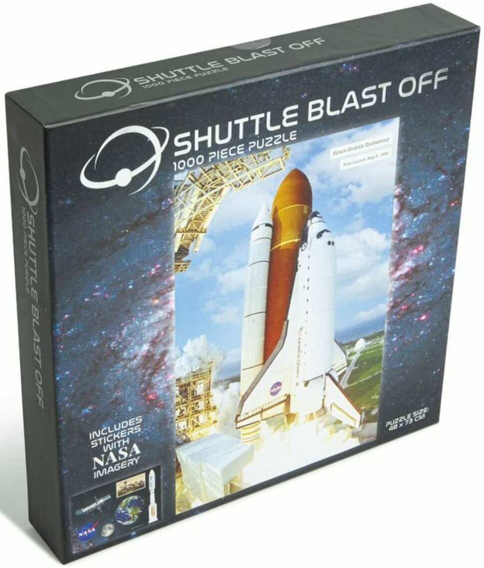 PALLET OF 140 SHUTTLE BLAST OFF 1000PC JIGSAW PUZZLE