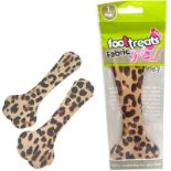 500 X NEW FOOTTREATS GEL INSOLE ANIMAL PRINT