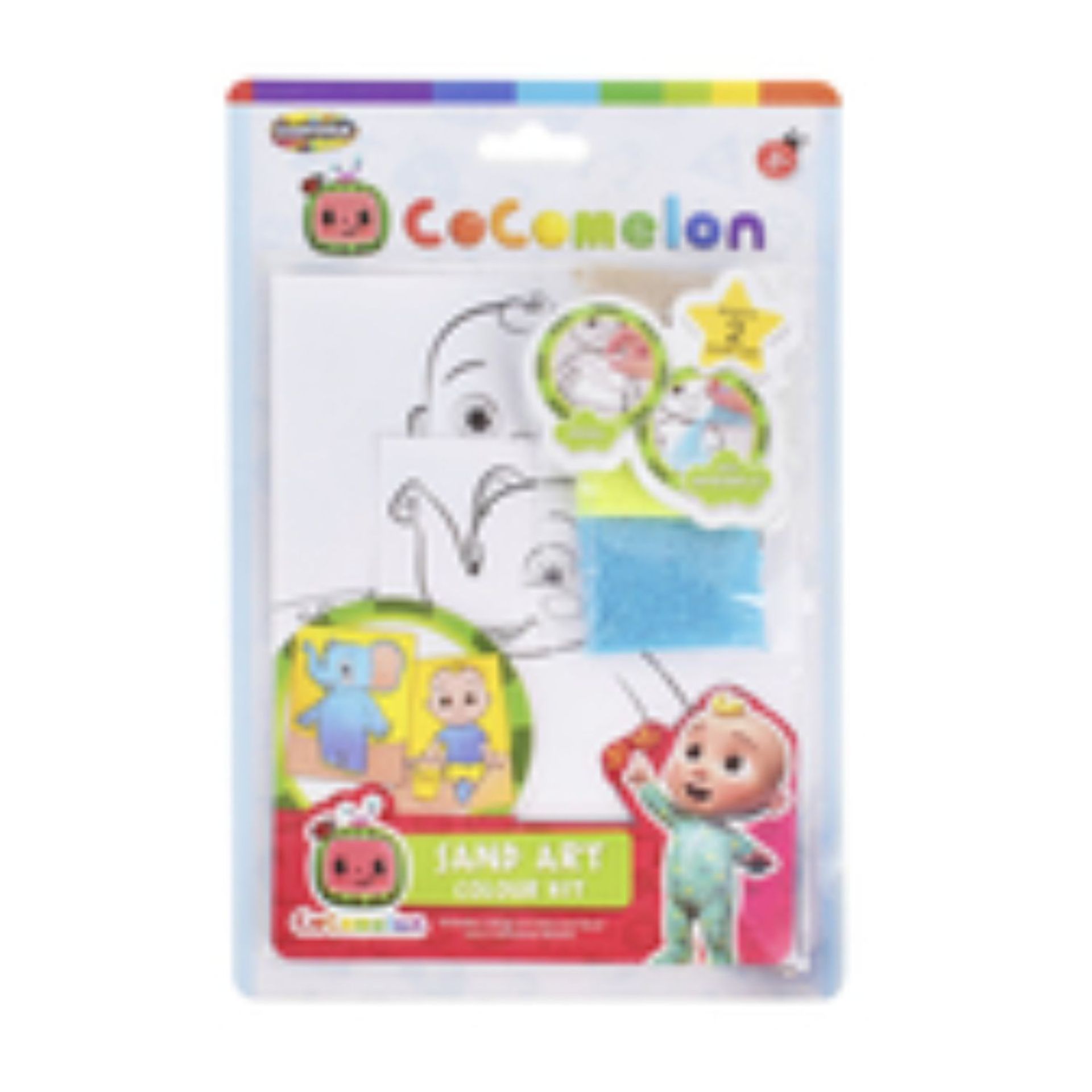 1000 PACKS OF COCOMELON ACTIVITY SETS, SANDPAPER SET AND PAINT SET - Image 2 of 3