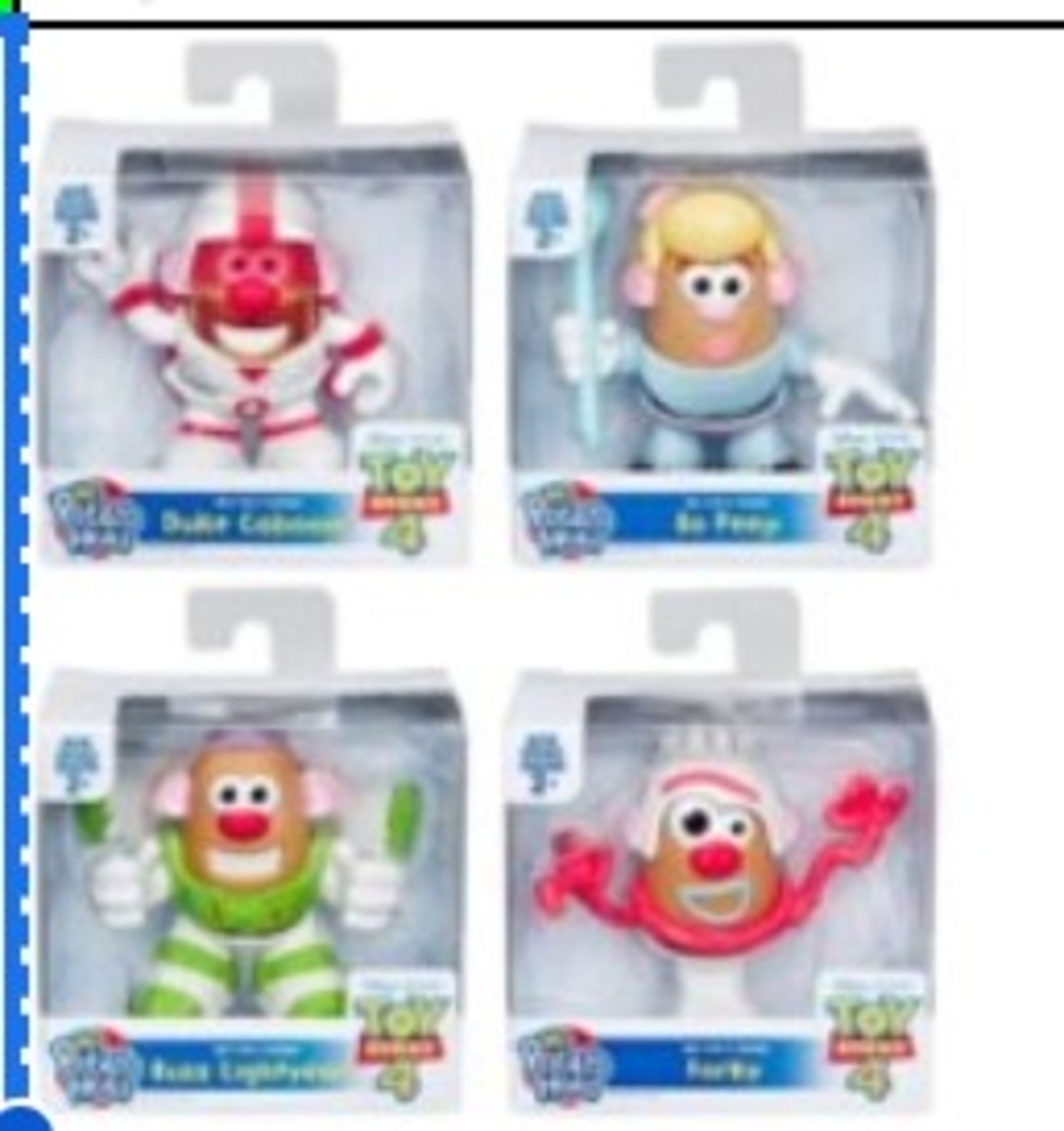 100 X NEW TOY STORY 4 FRIENDS MINI ASSORTED IN DISPLAY