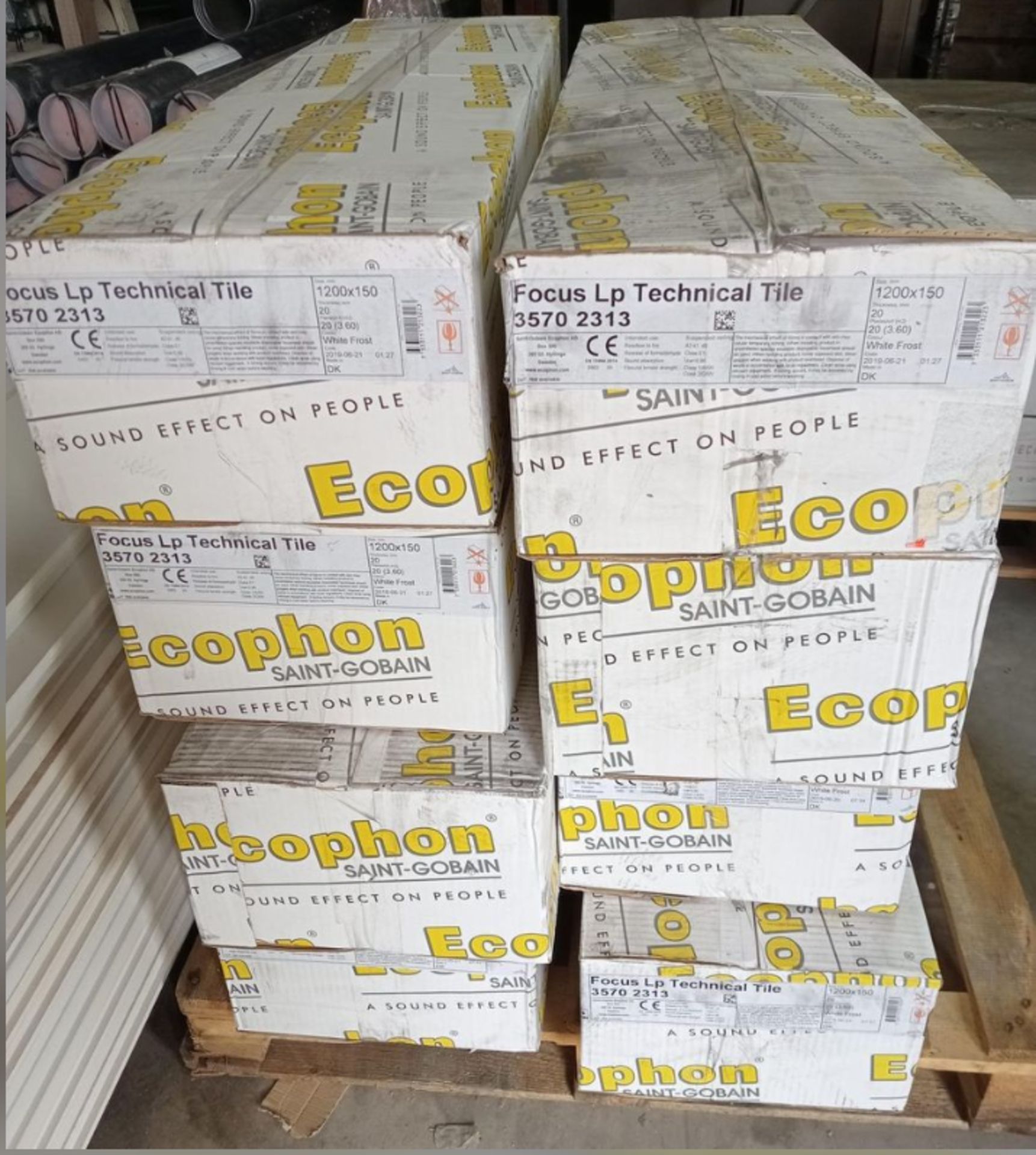 JOBLOT OF 8 BOXES ECOPHON CEILING TILES - GRADE B - Image 5 of 7