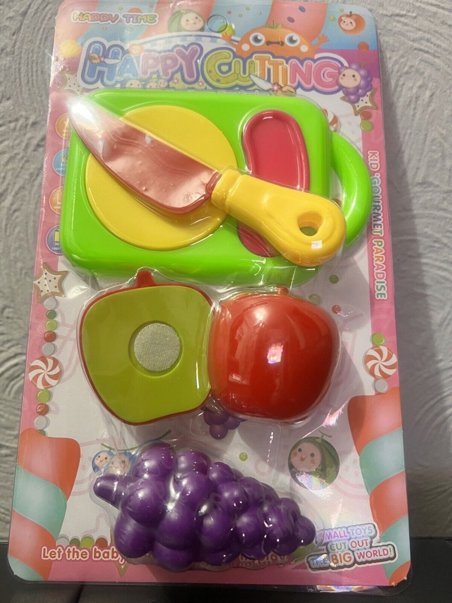 100 X NEW HAPPY CHOPPING FRUIT SET