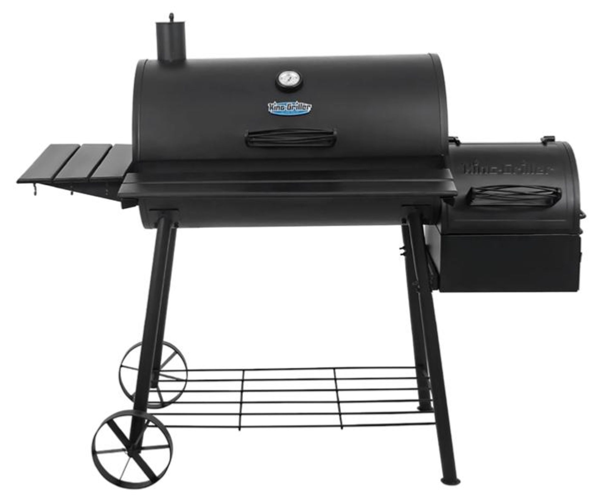 BRAND NEW KING-GRILLER 29 INCH OFF SET SMOKER BY CHAR GRILLER