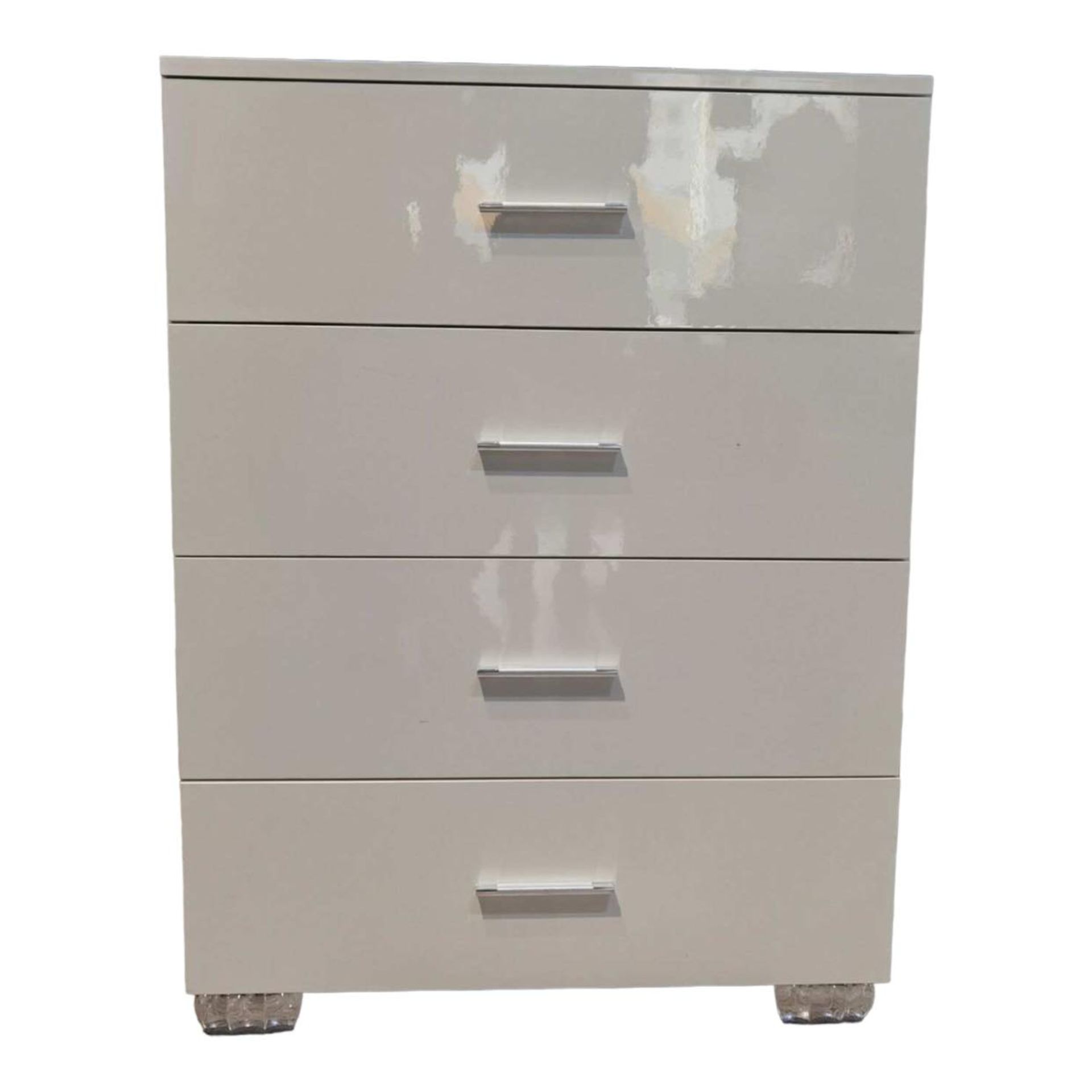 BRAND NEW CHEST OF DRAWERS HIGH GLOSS , TOP, SIDES AND FRONT