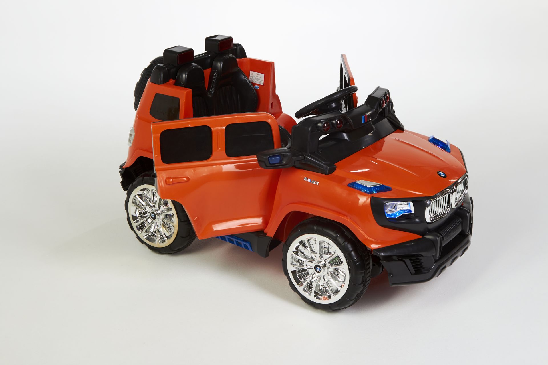 ORANGE KIDS ELECTRIC RIDE ON CAR WITH PARENTAL CONTROL BRAND NEW BOXED - Image 8 of 11