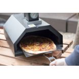 FREE DELIVERY - WOOD FIRED PIZZA OVEN - WITH PADDLE, PIZZA STONE AND COVER