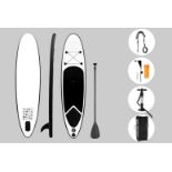 FREE DELIVERY - JOBLOT OF 5 X INFLATABLE PADDLE BOARD & ACCESSORIES - BLACK