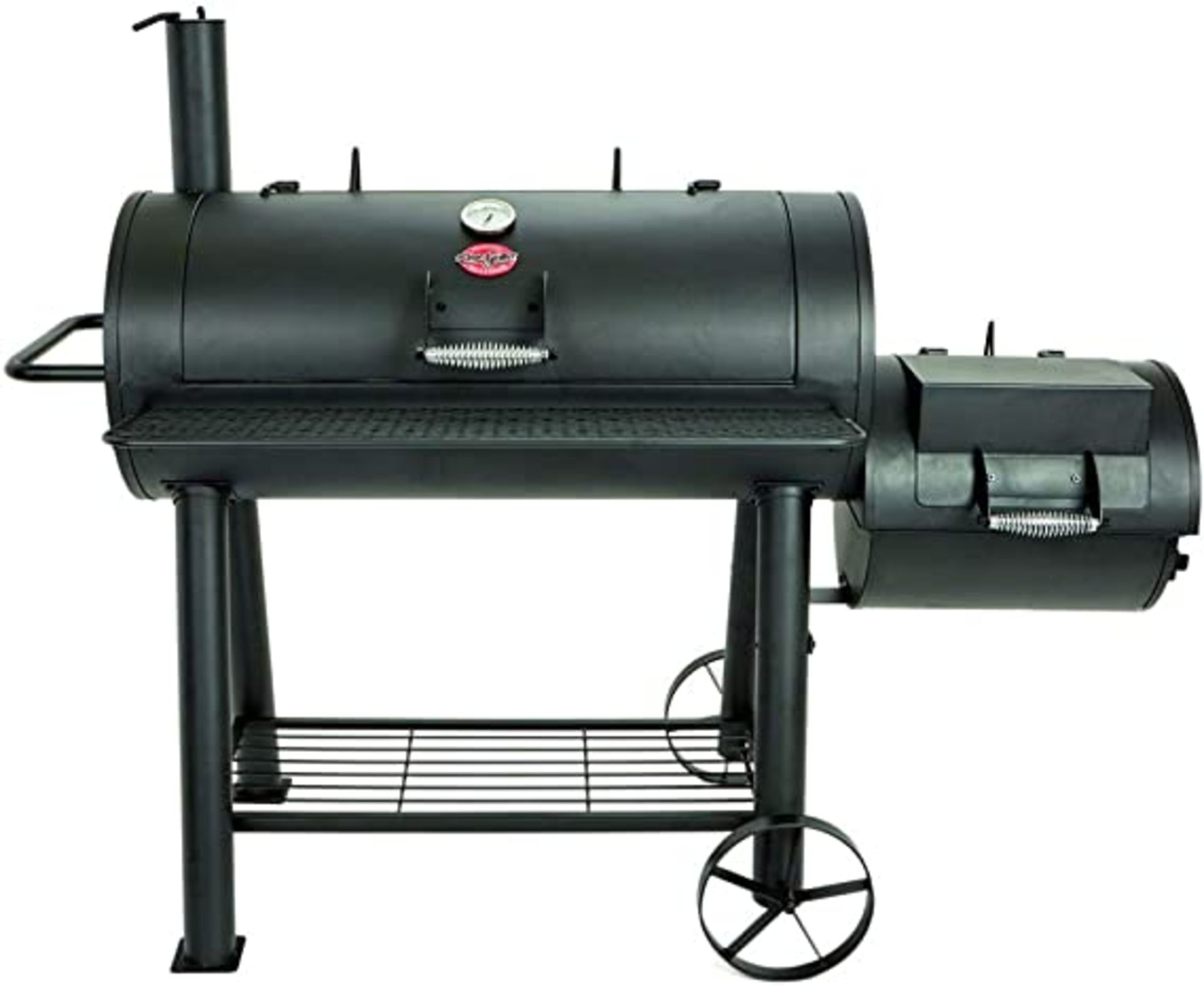 BRAND NEW PREMIER CHAR GRILLER COMPETITION OFFSET CHARCOAL SMOKER