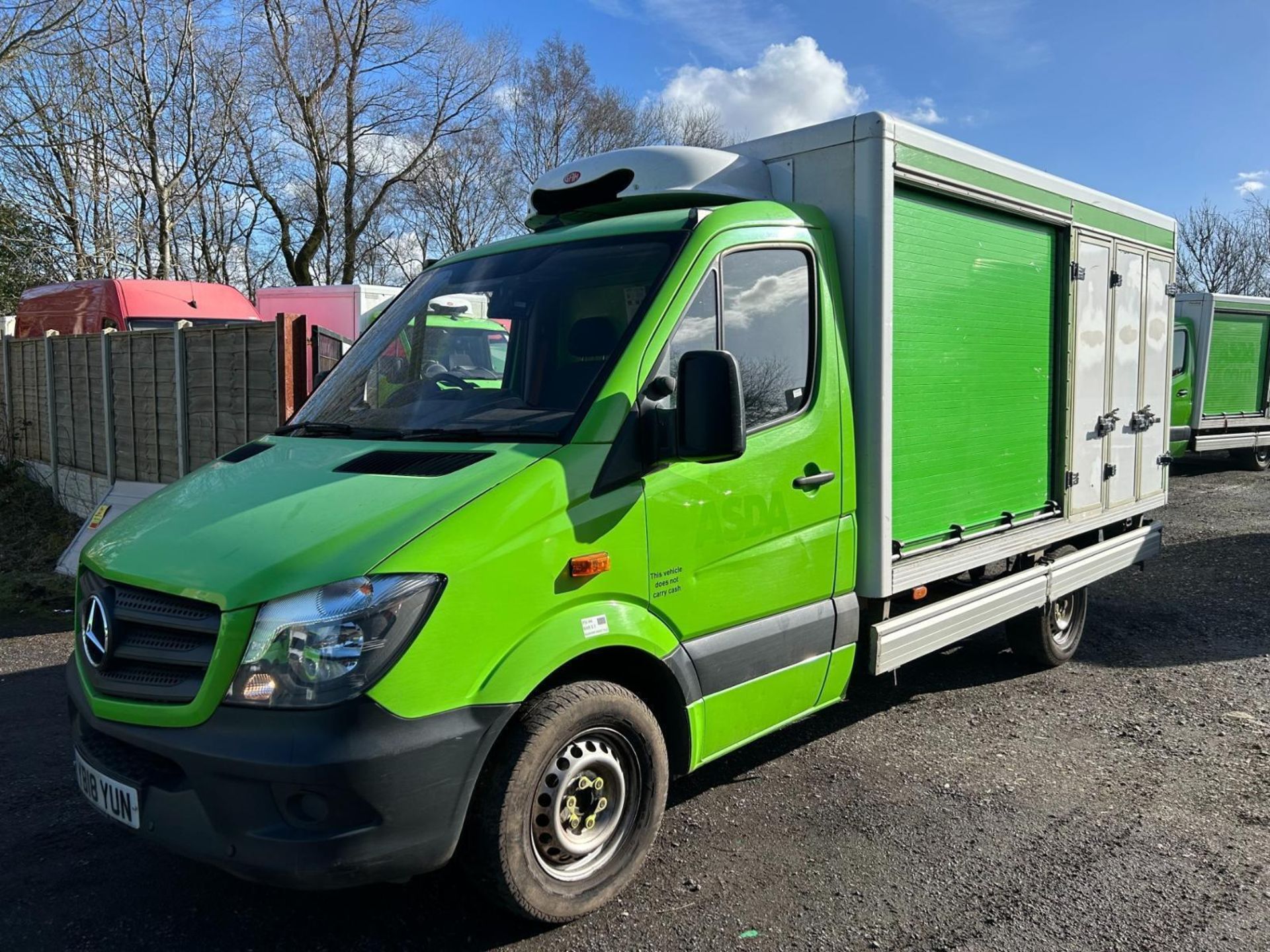 EFFICIENT COOLING: 2018 MERCEDES SPRINTER FRIDGE FREEZER