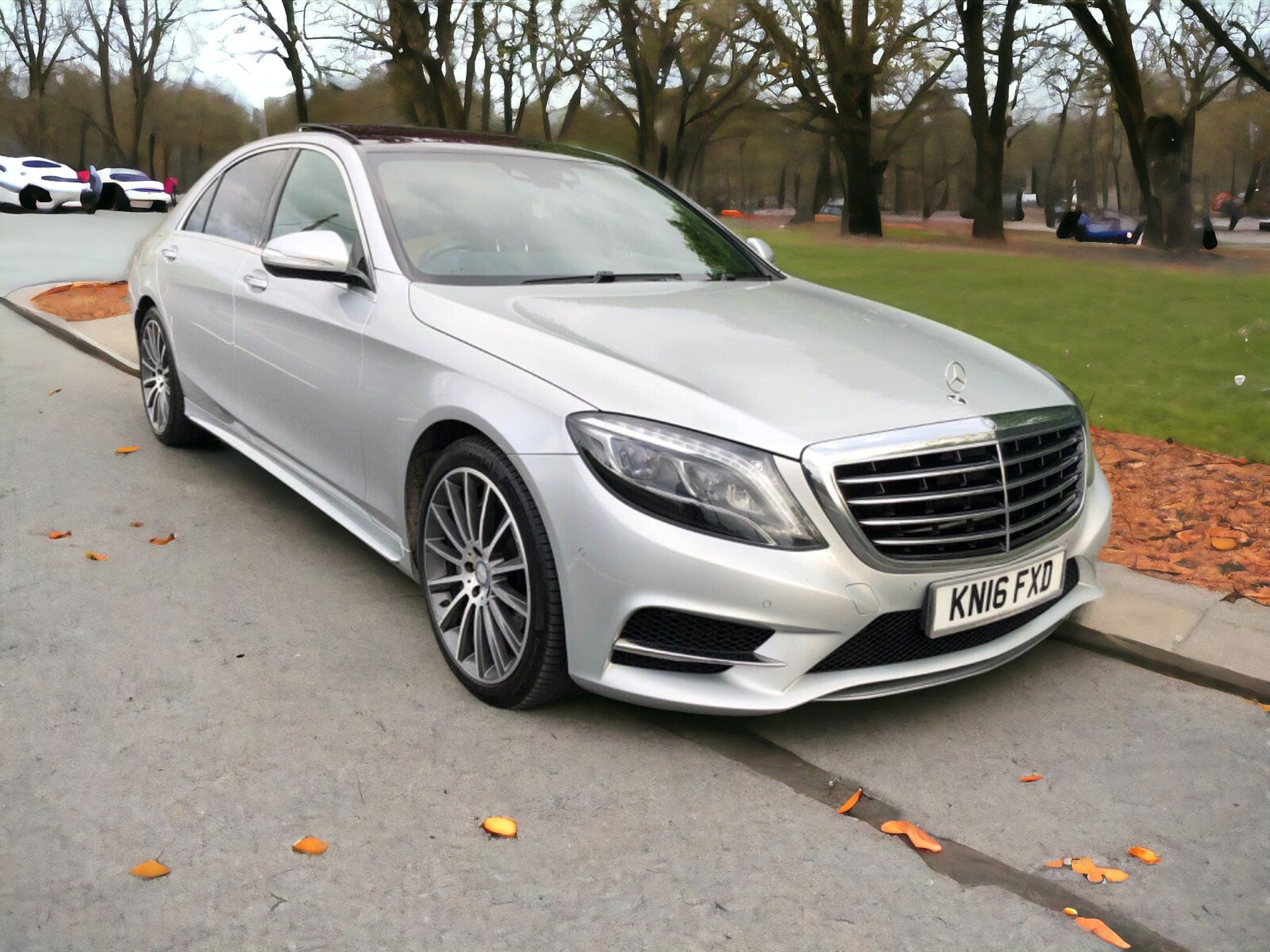 2016/16 MERCEDES-BENZ S-CLASS 3.0 350 D L AMG LINE EXECUTIVE PREMIUM >>--NO VAT ON HAMMER--<< - Image 2 of 20