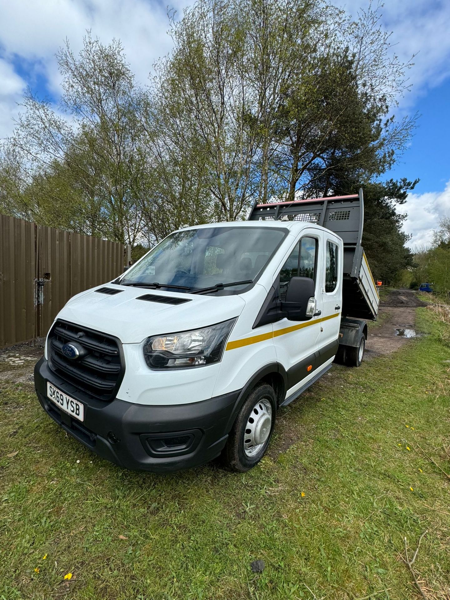 >>>SPECIAL CLEARANCE<<< 96K MILES ONLY** FORD TRANSIT TIPPER 2020 DOUBLE CAB TRUCK - Image 9 of 15