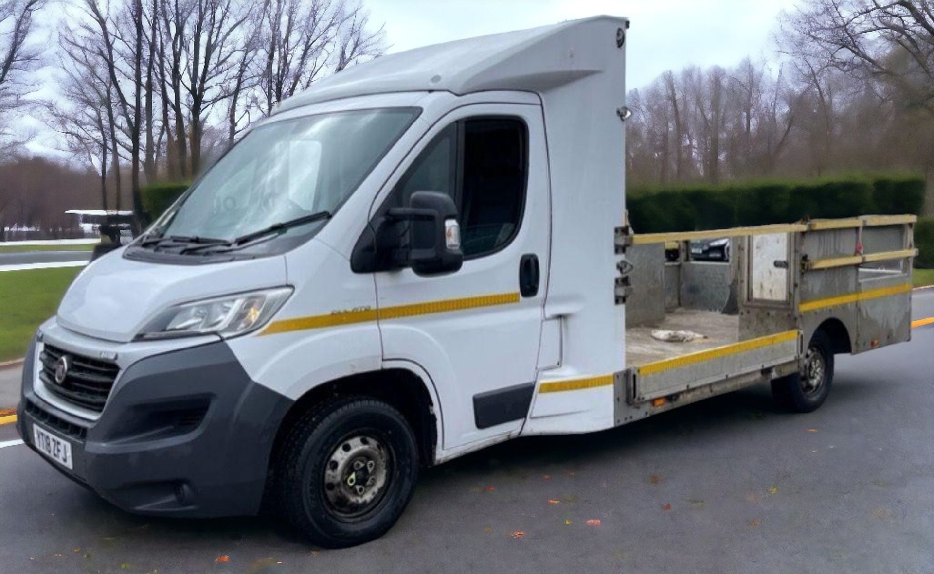 2018-18 REG FIAT DUCATO 35 MULTIJET LWB DROPSIDE -HPI CLEAR -READY TO WORK ! - Image 4 of 12