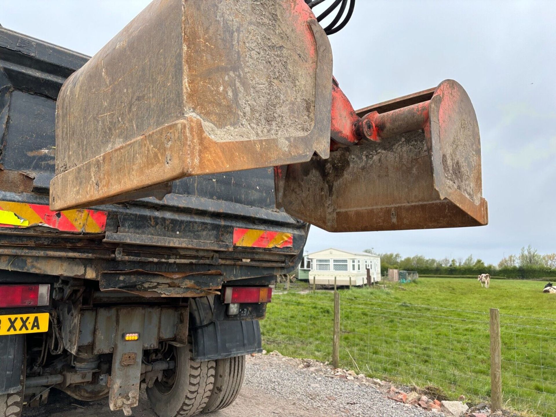 2008 DAF CF75 310 GRABWAGON WITH PALFINGER EPSILON CRANE - Image 13 of 19