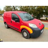 2011 PEUGEOT BIPPER VAN **(ONLY 87 K MILEAGE)**