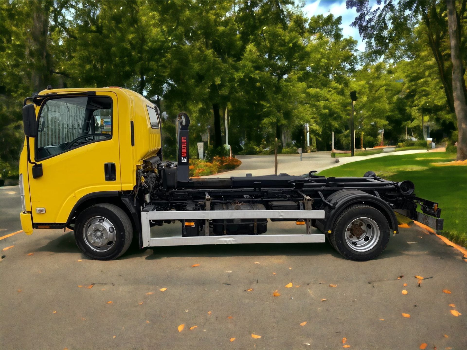 2016 ISUZU TRUCKS FORWARD N75.150 AUTO MULTILIFT XR5S HOOK LOADER/TIPPER >>--NO VAT ON HAMMER--<< - Image 5 of 12