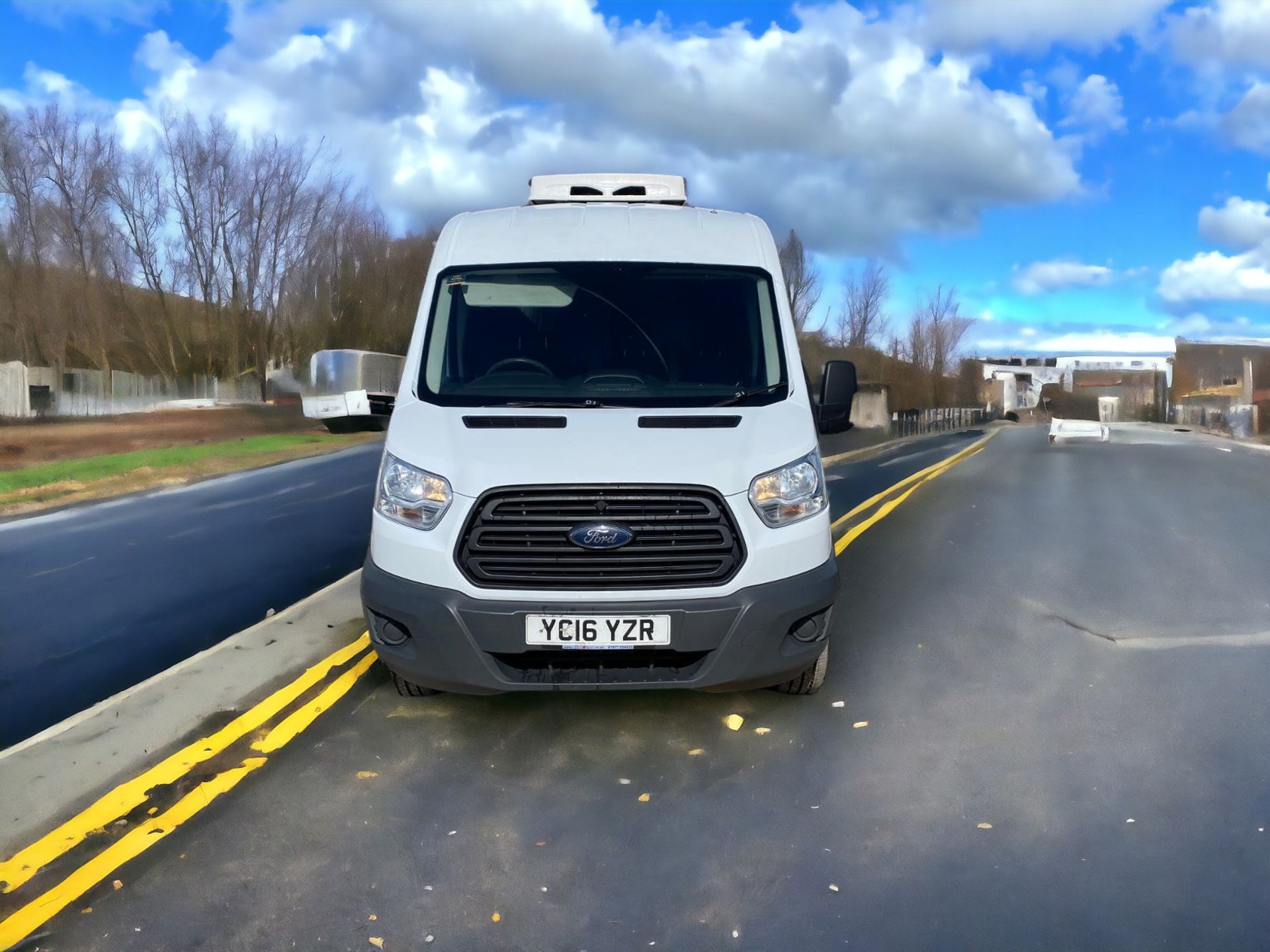 2016 FORD TRANSIT 2.2 125 FRIGE VAN L3H2 >>--NO VAT ON HAMMER--<< - Image 3 of 14