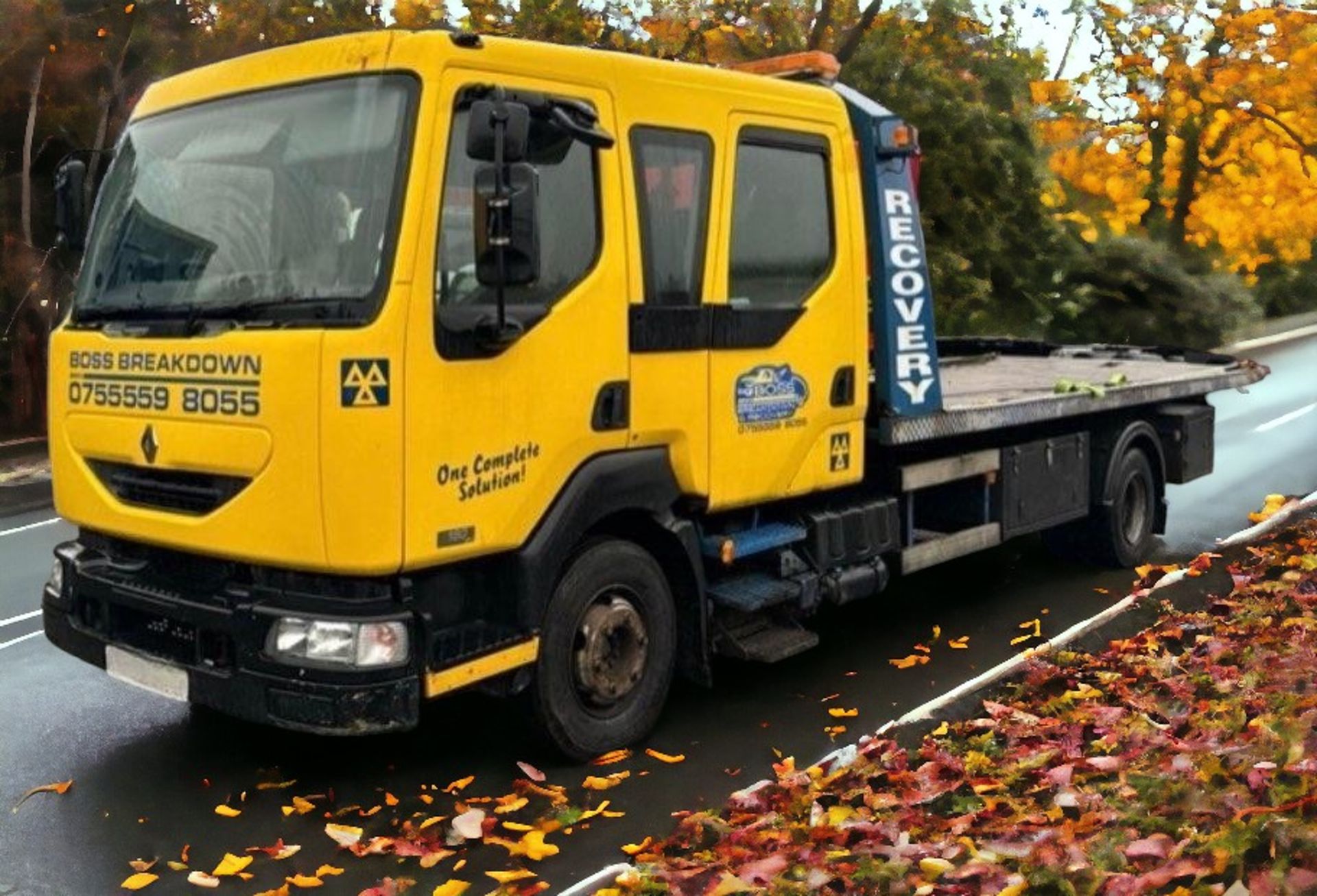 2001 RENAULT MIDLUM CREWCAB TILT 'N' SLIDE RECOVERY TRUCK - Image 3 of 12