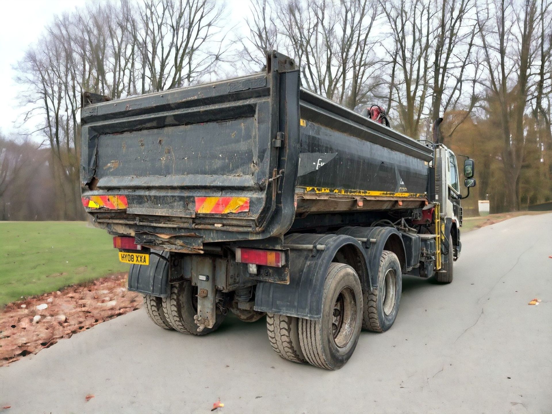 2008 DAF CF75 310 GRABWAGON WITH PALFINGER EPSILON CRANE - Image 3 of 19