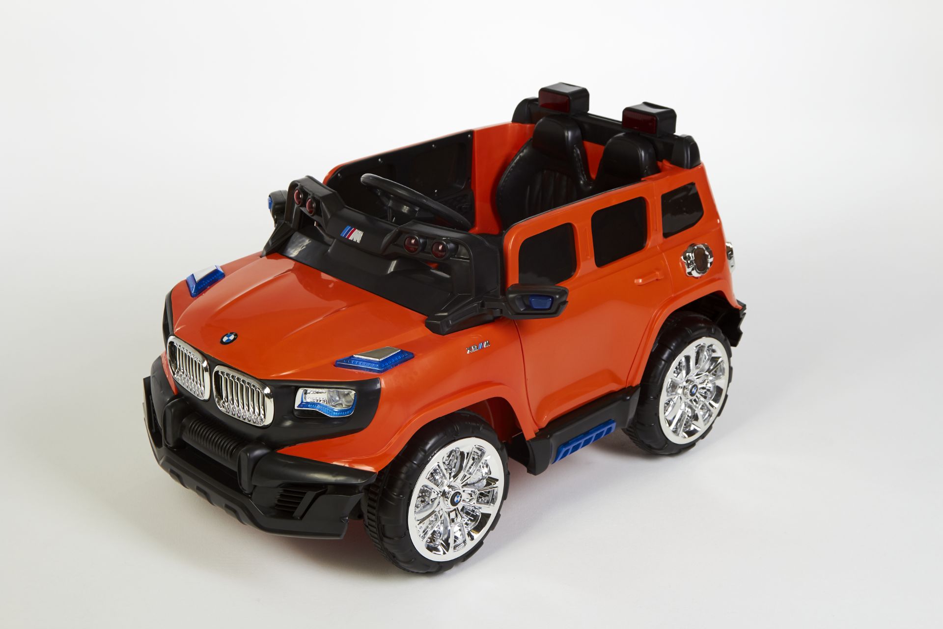 ORANGE KIDS ELECTRIC RIDE ON CAR WITH PARENTAL CONTROL BRAND NEW BOXED