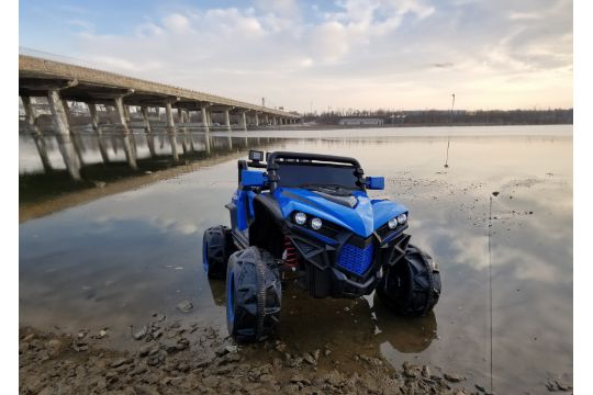 BLUE 4X4 ATV/UTV KIDS BUGGY JEEP ELECTRIC CAR WITH REMOTE BRAND NEW BOXED - Image 1 of 5