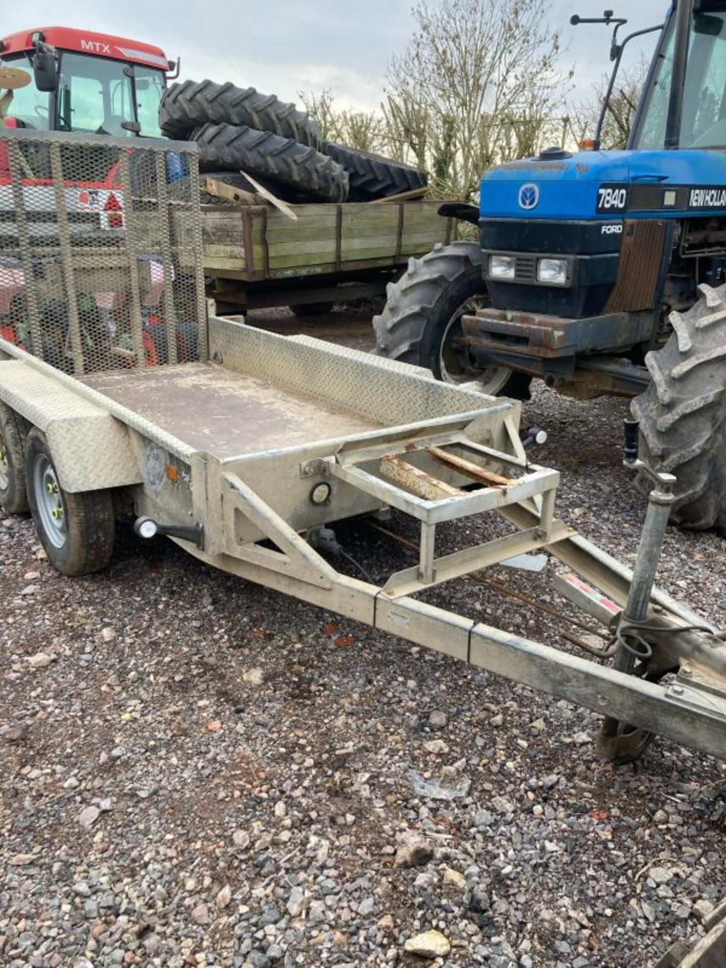 INDESPENSION 2.7T TWIN AXLE PLANT TRAILER