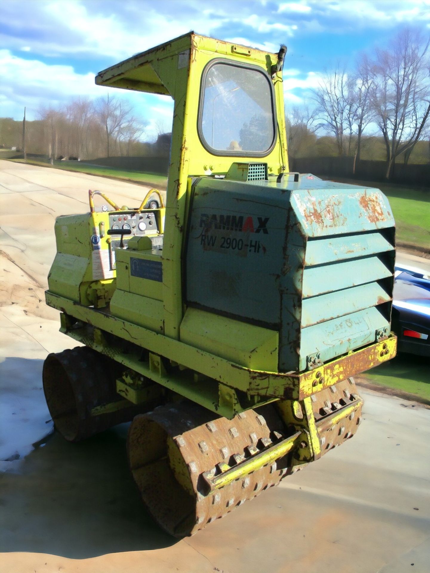 2007 RAMMAX RW2900 TRENCH ROLLER - Image 7 of 14