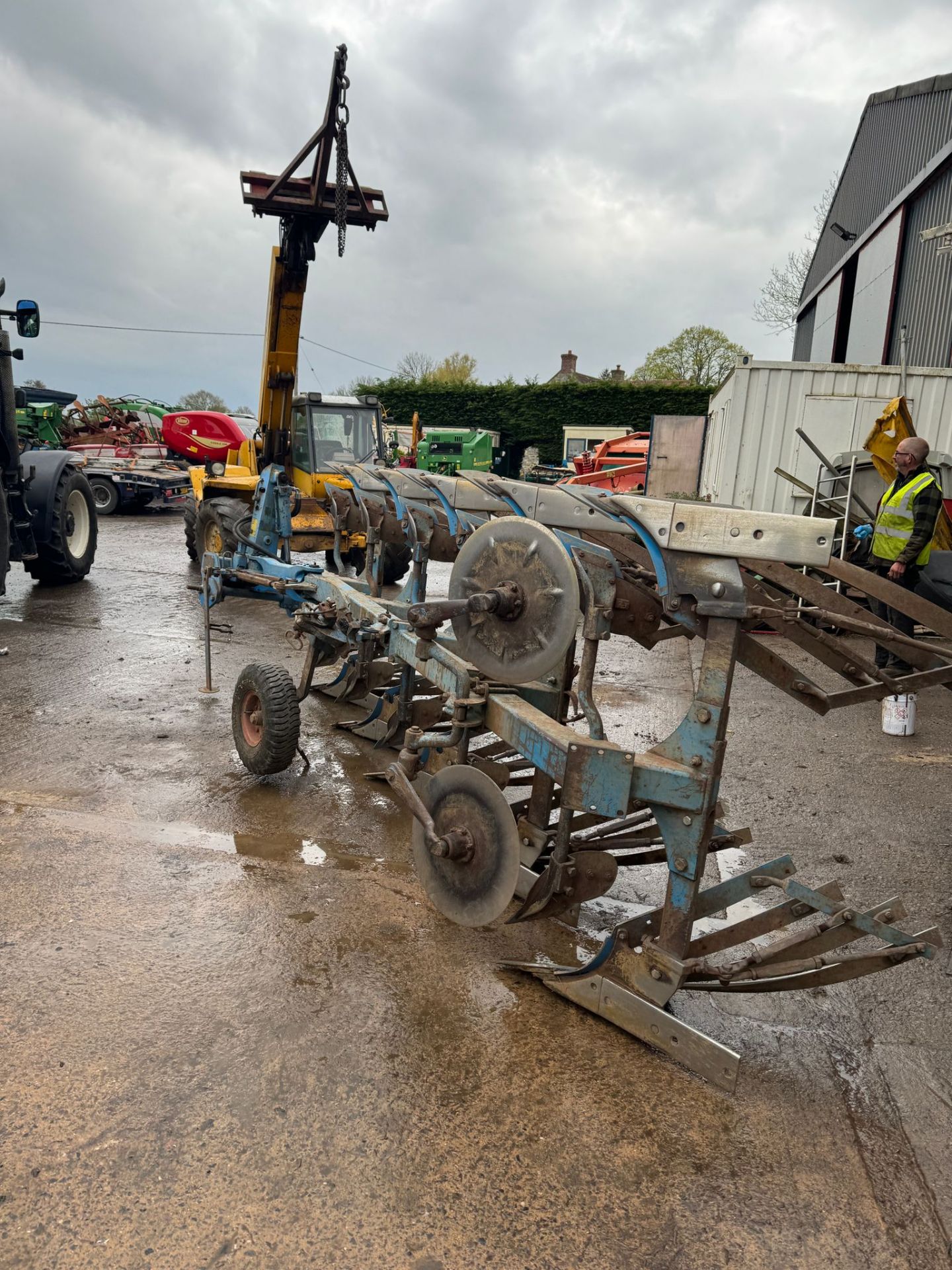 LEMKEN DL110, 5 FURROW PLOUGH - Image 5 of 6