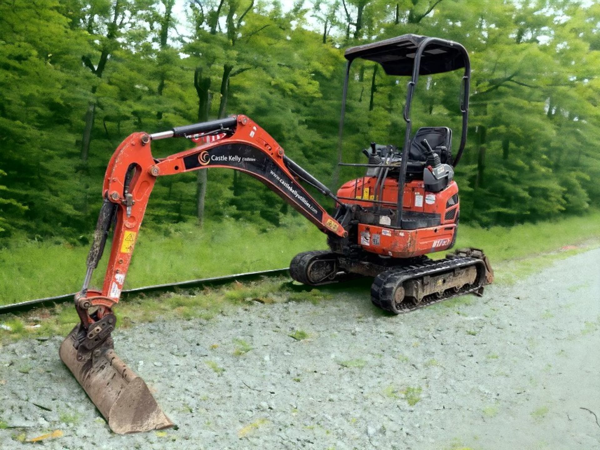 2020 KUBOTA U17-3 MINI EXCAVATOR - LOW HOURS, CANOPY, EXPANDABLE TRACKS - Image 9 of 10